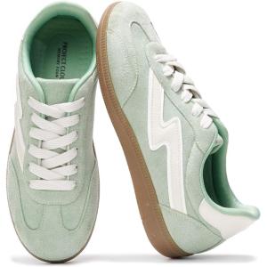 imageIrita Project Cloud Sneakers  Laceup Trendy Sneakers Memory Foam Fashion Shoes  NonSlip Womens FootwearPistachio