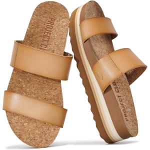 imageProject Cloud Womens Sandals  Lightweight WaterResistant ampamp NonSlip Wedge Sandal for Women  Memory Foam Insole Comfortable Beach Wedges  Perfect Summer Sandals for Women 2025 RiptideNatural