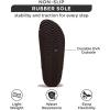 imageProject Cloud Genuine Leather Mens Sandals with Memory Foam Natural Cork Footbed Slides for Men Footwear  NonSlip DoubleStrap Buckle Sandals ArizonaBrown Leather