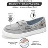 imageProject Cloud Sneakers for Women  Memory Foam Spring Shoes for Women Footwear  SlipOn Boat Shoes  Non Slip Fashion Sneakers  Lightweight Loafers SeasaltGrey