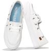 imageProject Cloud Sneakers for Women  Memory Foam Spring Shoes for Women Footwear  SlipOn Boat Shoes  Non Slip Fashion Sneakers  Lightweight Loafers SeasaltWhite