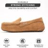 imageProject Cloud Genuine Suede Loafers for Women  Comfortable Outdoor Slippers for Women Footwear with Memory Foam  Womens Slippers  Stylish Womens Moccasin CathiChestnut