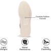 imageProject Cloud Fashion Sneakers for Men 2025  Stylish Vegan Leather Mens Shoes with Memory Foam Insole ampamp NonSlip Design  Lightweight LacedUp Men Footwear for Comfort ampamp Style TiltonCognac