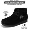 imageProject Cloud Ankle Boots for Women  100 Genuine Suede Womens Shoes  Memory Foam Insole Chukka Boots  Water Resistant Fashion Shoes for Women 2025 Wally BootBlack