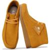 imageProject Cloud Ankle Boots for Women  100 Genuine Suede Womens Shoes  Memory Foam Insole Chukka Boots  Water Resistant Fashion Shoes for Women 2025 Wally BootMustard