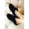imageProject Cloud House Slippers for Women  100 Genuine Leather ampamp Natural Fur Lining Fluffy Slippers Women  Cozy Memory Foam Womens Shoes HedyBlack