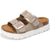 Beige Suede