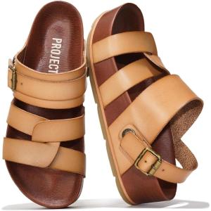imageProject Cloud Platform Sandals Women Footwear  Memory Foam Insole and Lightweight Beach Wedges  Non Slip and Comfortable Strappy Wedge Sandals for Women 2025 ProudDune