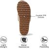 imageProject Cloud Fashion Womens Sandals  Memory Foam Insole and Comfortable Platform Sandals for Women 2025  Lightweight and Nonslip Perfect Beach Slides RaftGold