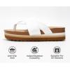 imageProject Cloud Fashion Womens Sandals  Memory Foam Insole and Comfortable Platform Sandals for Women 2025  Lightweight and Nonslip Perfect Beach Slides RaftOffwhite