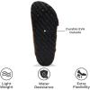 imageProject Cloud Genuine Leather Summer Sandals for Women 2025  Memory Foam Slingback Womens Sandals Comfortable and Non Slip Beach Slides with Big Buckle GardaTan
