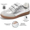 imageProject Cloud Sneakers for Women  Stylish ampamp Comfortable Womens Fashion Sneakers with Memory Foam Insole  Lightweight Vegan Leather Womens Shoes  Fashion Shoes for Women 2025 YsabelleSilver