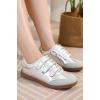 imageProject Cloud Sneakers for Women  Stylish ampamp Comfortable Womens Fashion Sneakers with Memory Foam Insole  Lightweight Vegan Leather Womens Shoes  Fashion Shoes for Women 2025 YsabelleSilver