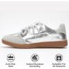 imageProject Cloud Sneakers for Women  Stylish ampamp Comfortable Womens Fashion Sneakers with Memory Foam Insole  Lightweight Vegan Leather Womens Shoes  Fashion Shoes for Women 2025 YsabelleSilver