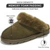 imageProject Cloud House Slippers for Women  Genuine Leather ampamp Natural Fur Lining Fluffy Slippers  Cozy Memory Foam Womens Shoes HedyOlive