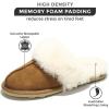 imageProject Cloud 100 Australian Sheepskin Scuff Slippers for Women  Genuine Shearling Memory Foam Slides for Women mules for women  NonSlip Womens Slippers LynseyChestnut