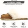 imageProject Cloud 100 Australian Sheepskin Scuff Slippers for Women  Genuine Shearling Memory Foam Slides for Women mules for women  NonSlip Womens Slippers LynseyChestnut