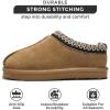 imageProject Cloud Australian Shearling Slippers for Kids  Memory Foam Fuzzy Slippers NonSlip Fluffy Slippers Girls Footwear ampamp Boys Footwear Kids Slippers  Unisex Shoes Dream WarmChestnut