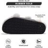 imageProject Cloud Genuine Suede House Slippers for women  Cozy Womens Sandals Shearling Fur Lining Slides for Women Footwear  Adjustable Straps Sandals for Women 2025 DianeaGrey