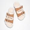 imageProject Cloud Genuine Suede House Slippers for women  Cozy Womens Sandals Shearling Fur Lining Slides for Women Footwear  Adjustable Straps Sandals for Women 2025 DianeaTan