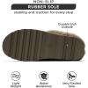 imageProject Cloud Genuine Suede Slippers for Women Indoor Outdoor Fuzzy Slippers  Platform Sandals Women Footwear  Memory Foam Insole Womens Sandals Waterresistant Womens Slippers SnowyTaupe