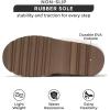 imageProject Cloud Genuine Suede Slippers for Women Indoor ampamp Outdoor Disquette Womens Sandals Memory Foam Clogs for Women Shoes  Fur WaterResistant House Shoes for Women Footwear SlingyBlack