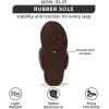imageProject Cloud Shearling Slippers for Women Footwear  Genuine Suede Clogs NonSlip IndoorOutdoor Scuff Womens Slippers with Memory Foam Insole HenkaBrown