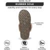 imageProject Cloud Shearling Slippers for Women Footwear  Genuine Suede Clogs NonSlip IndoorOutdoor Scuff Womens Slippers with Memory Foam Insole HenkaTaupe