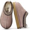 imageProject Cloud Australian Shearling Slippers for Kids  Memory Foam Fuzzy Slippers NonSlip Fluffy Slippers Girls Footwear ampamp Boys Footwear Kids Slippers  Unisex Shoes Dream WarmBlush