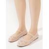 imageProject Cloud Ballet Flats Shoes for Women  CrystalEmbellished Mesh Ballet Flats Women Footwear  NonSlip Mary Jane Shoes with Memory Foam  Casual Footwear for AllDay Comfort AmityNude