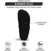 imageProject Cloud Genuine Leather Footbed Clogs for Women  Memory Foam Arch Support Slippers for Women  Trendy Slipons Womens Mules ampamp Clogs Sandals BentonBlack Suede