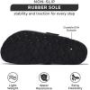 imageProject Cloud Genuine Leather Footbed Clogs for Women  Memory Foam Arch Support Slippers for Women  Trendy Slipons Womens Mules ampamp Clogs Sandals BentonBlack