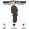 imageProject Cloud Flip Flops for Women  Memory Foam Flats Summer Sandals for Women 2025  Vegan Leather Lightweight Womens Sandals Summer Beach Essentials SlidesRed Patent