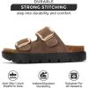 imageProject Cloud Genuine Leather Platform Sandals Women Footwear  Wedge Chunky Sandals Womens sandals with Memory Foam Insole and Cork Footbed GREECECHUNKYFosssuede