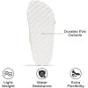 imageProject Cloud Genuine Leather Slides For Kids  Natural Cork Footbed Summer Sandals Beach Slide Sandals for Girls ampamp Boys  NonSlip Boys ampamp Girls Sandals Little VenitaWhite