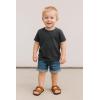 imageProject Cloud Genuine Leather Slides For Kids  Natural Cork Footbed Summer Sandals Beach Slide Sandals for Girls ampamp Boys  NonSlip Boys ampamp Girls Sandals Little VenitaChestnut Suede