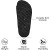 imageProject Cloud Genuine Leather Slides For Kids  Natural Cork Footbed Summer Sandals Beach Slide Sandals for Girls ampamp Boys  NonSlip Boys ampamp Girls Sandals Little VenitaBlack Suede