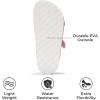 imageProject Cloud Genuine Leather Slides For Kids  Natural Cork Footbed Summer Sandals Beach Slide Sandals for Girls ampamp Boys  NonSlip Boys ampamp Girls Sandals Little VenitaPink Patent