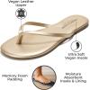 imageProject Cloud Kids Sandals For Girls Footwear with Memory Foam Insole Kids Flip Flops  Lightweight ampamp Slip Resistant Girls Sandals Summer Beach Essentials Little FoundationsGold