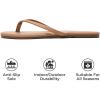 imageProject Cloud Kids Sandals For Girls Footwear with Memory Foam Insole Kids Flip Flops  Lightweight ampamp Slip Resistant Girls Sandals Summer Beach Essentials Little FoundationsTaupe