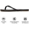 imageProject Cloud Kids Sandals For Girls Footwear with Memory Foam Insole Kids Flip Flops  Lightweight ampamp Slip Resistant Girls Sandals Summer Beach Essentials Little FoundationsBlack