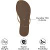imageProject Cloud Kids Sandals For Girls Footwear with Memory Foam Insole Kids Flip Flops  Lightweight ampamp Slip Resistant Girls Sandals Summer Beach Essentials Little FoundationsGold