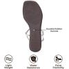 imageProject Cloud Thong Sandals for Women 2025  Memory Foam and Lightweight Summer Essentials  Non Slip Flip Flops for Women Footwear with Back Strap Beach Flats Sandals CelebrationSilver