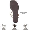 imageProject Cloud Thong Sandals for Women 2025  Memory Foam and Lightweight Summer Essentials  Non Slip Flip Flops for Women Footwear with Back Strap Beach Flats Sandals CelebrationGold
