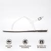 imageProject Cloud Thong Sandals for Women 2025  Memory Foam and Lightweight Summer Essentials  Non Slip Flip Flops for Women Footwear with Back Strap Beach Flats Sandals CelebrationWhite