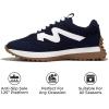 imageProject Cloud Trendy Sneakers for Women  Memory Foam and NonSlip Comfortable Casual Ladies Shoes for Womens Fashion Sneakers  Lightweight Laceup Shoes LeccoNavy