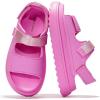 imageProject Cloud Platform Sandals for Women 2025  Memory Foam Insole Lightweight ampamp SlipResistant Womens Sandals  Stylish BeachReady Waterproof Women Footwear GoldiePink
