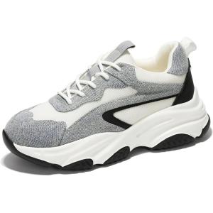 imageProject Cloud Chunky Platform Sneakers for Women  Comfortable Memory Foam Insole Shoes for Women Footwear  Laceup Womens Shoes ampamp Fashion Sneakers CocoDenim