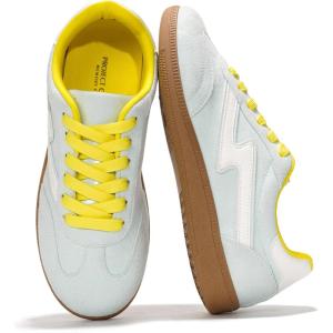 imageProject Cloud Sneakers for Women  LaceUp Shoes for Women Trendy Women Sneakers with Memory Foam Insole Womens Fashion Sneakers NonSlip Womens Shoes IritaLime Microsuede