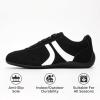 imageProject Cloud Barefoot Shoes Women  Memory Foam LaceUp Womens Sneakers  Lightweight ampamp Non Slip Womens Shoes Casual  AllDay Womens Fashion Sneakers for 2025 GoalBlack